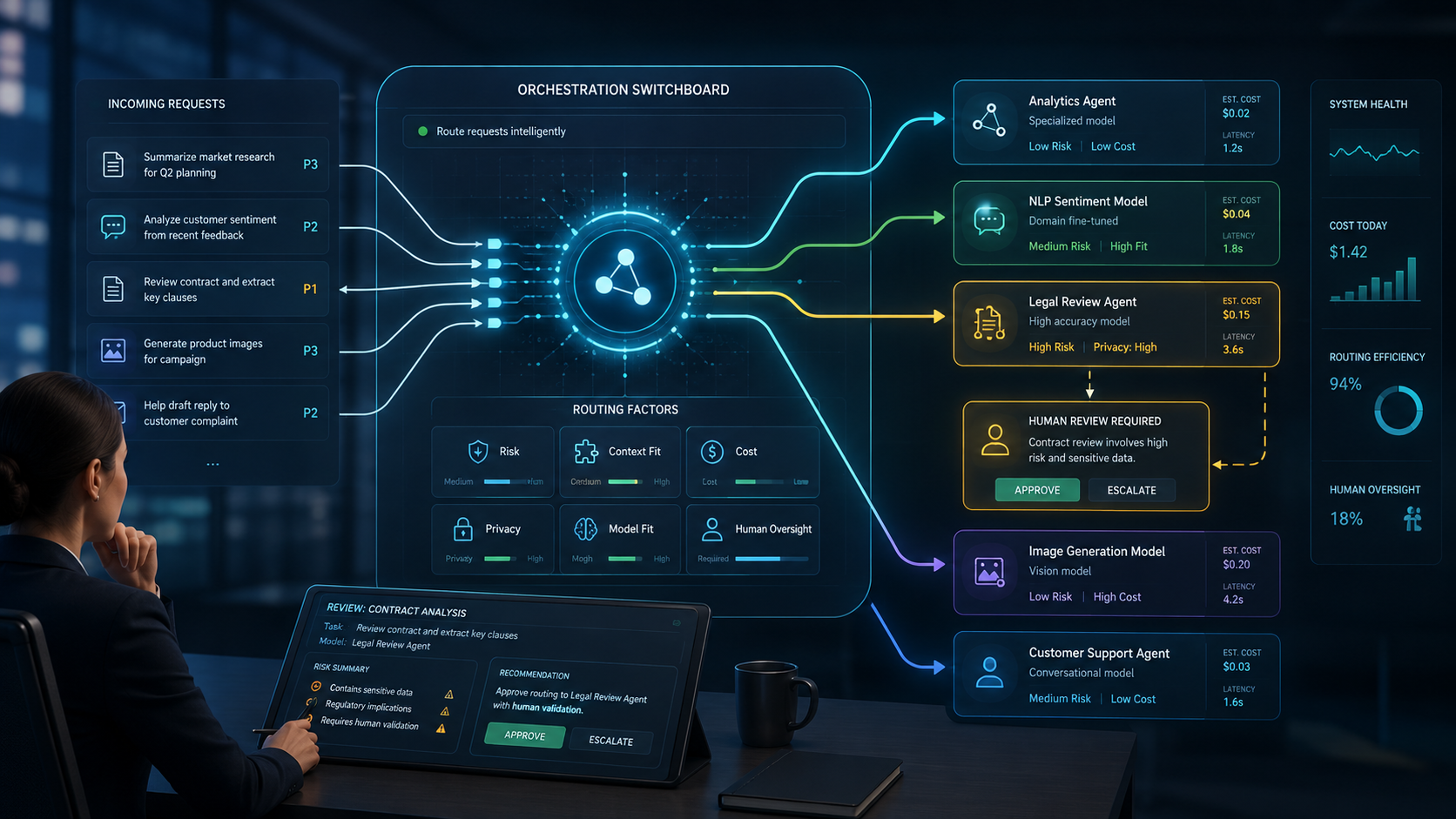 Your AI Stack Needs a Switchboard, Not a Superbrain