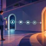 after-hours website coverage with an evening visitor-to-human follow-up path