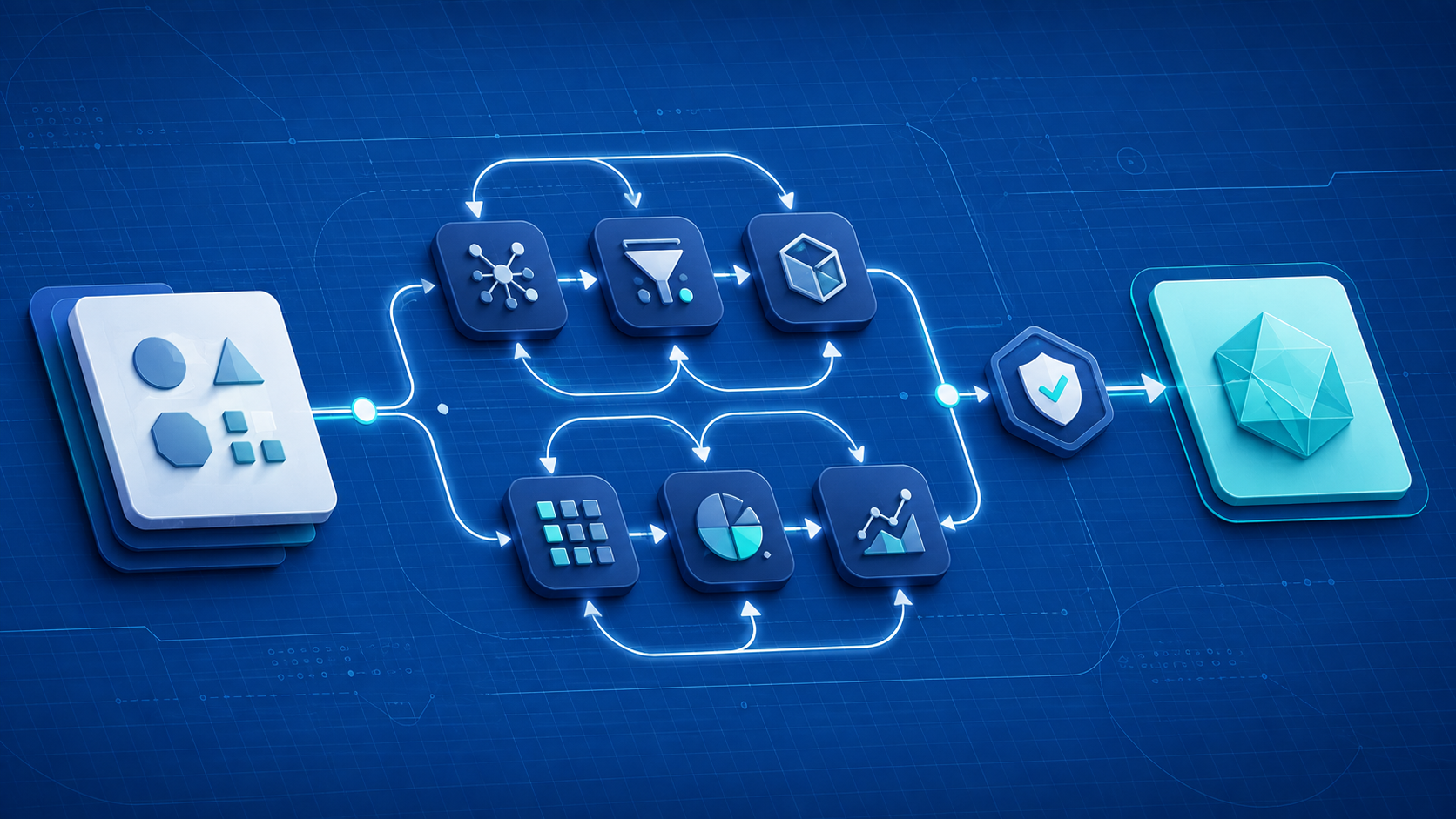 Gemini 3.8 Flash agent workflow verification illustration